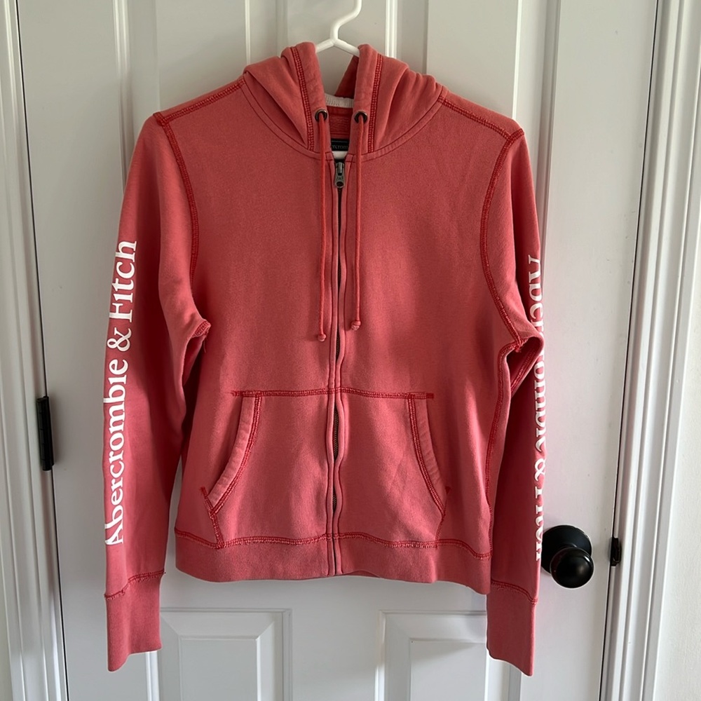 Abercrombie & Fitch Coral Hoodie